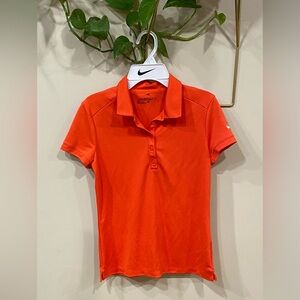 Nike Golf Red Orange Polo